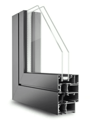 Aluminium ablak 70 mm feletti beépítési mélységgel