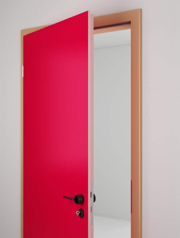 Tok: Karamell Nude | Élfólia: Flamingó Pink CPL beltéri ajtó