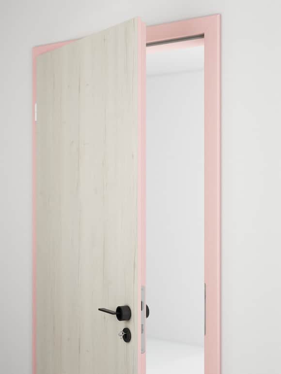 Tok és élfólia: Flamingó Pink CPL beltéri ajtó