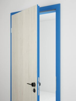 Tok és élfólia: Delft Kék CPL beltéri ajtó